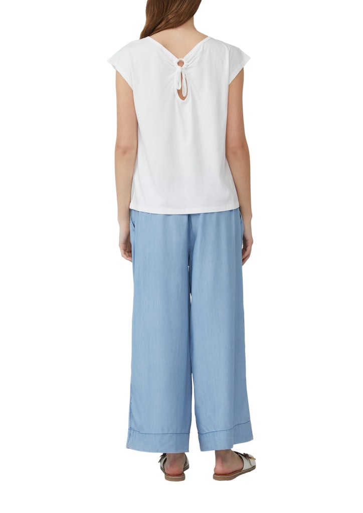 S. Oliver red Damen T-Shirts White