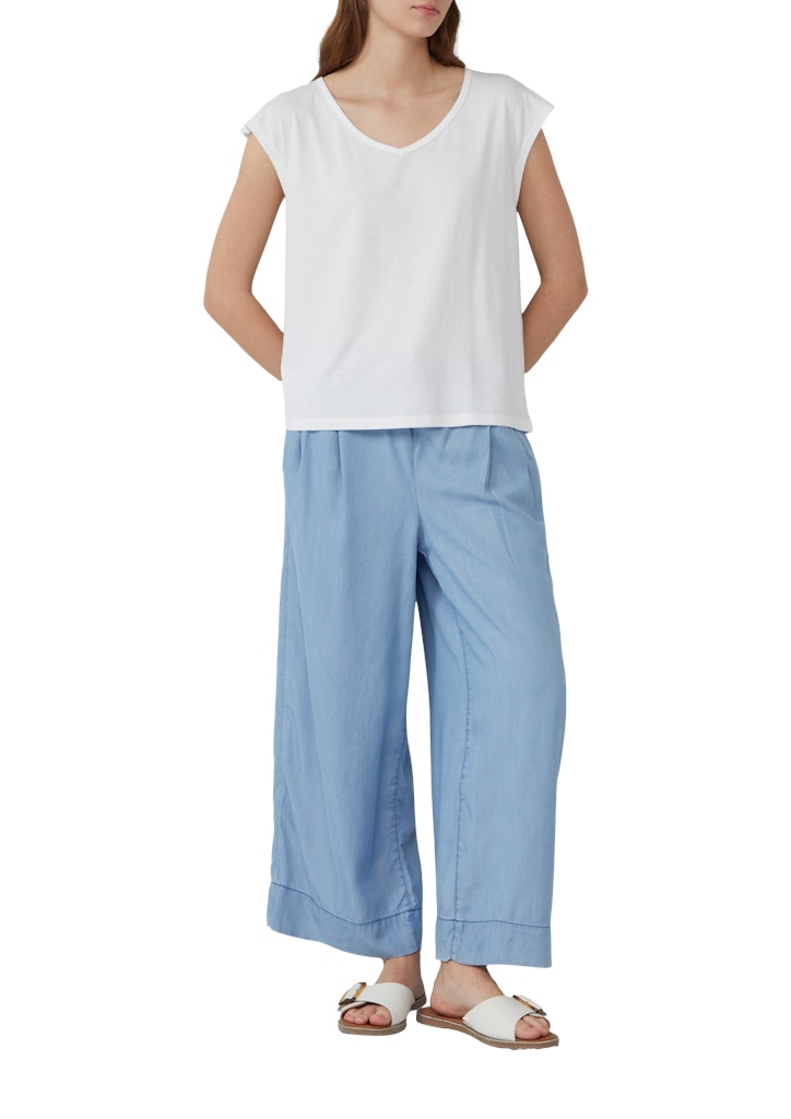 S. Oliver red Damen T-Shirts White