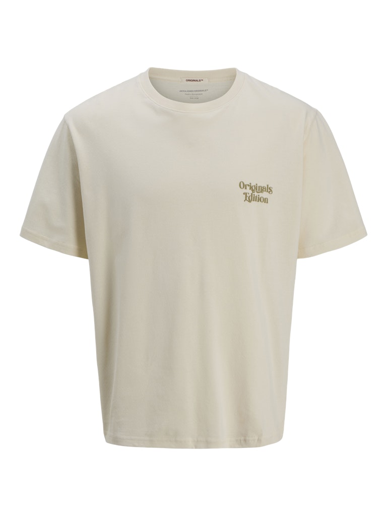 Jack & Jones Herren T-Shirts kurz Antique White