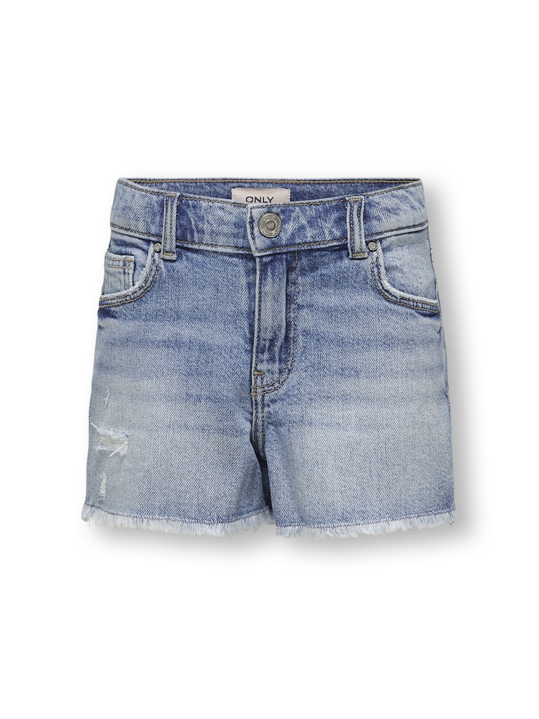 Only Mädchen Shorts & Rcke Light Blue Deni