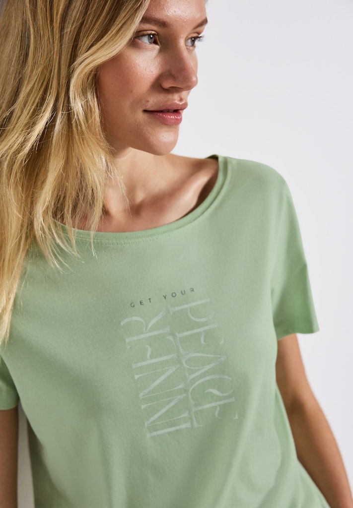 Street One Damen T-Shirts  Soft Jade