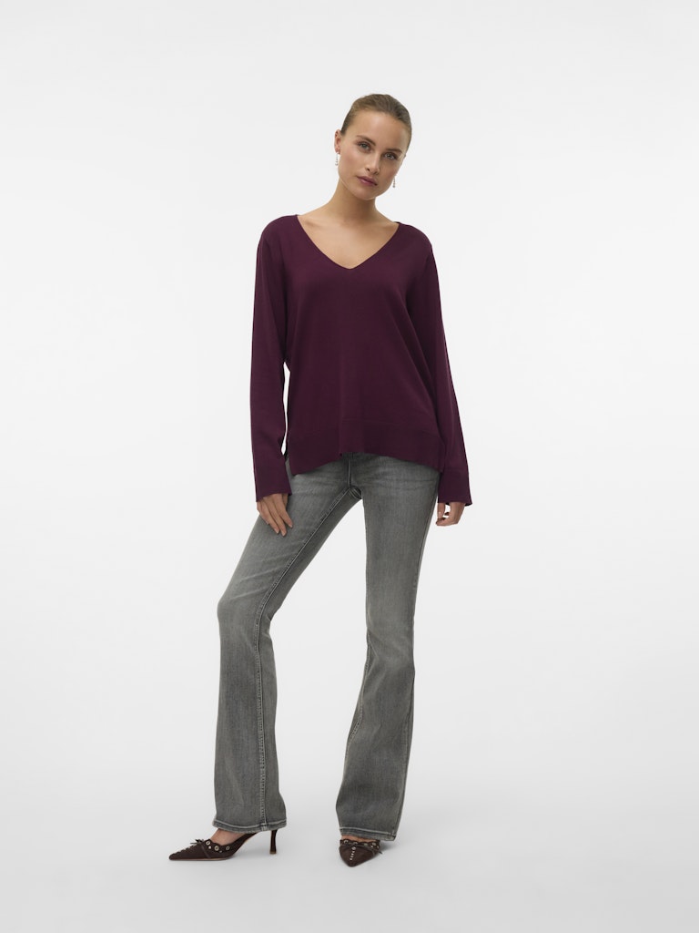 Vero Moda Damen Pullover Winetasting