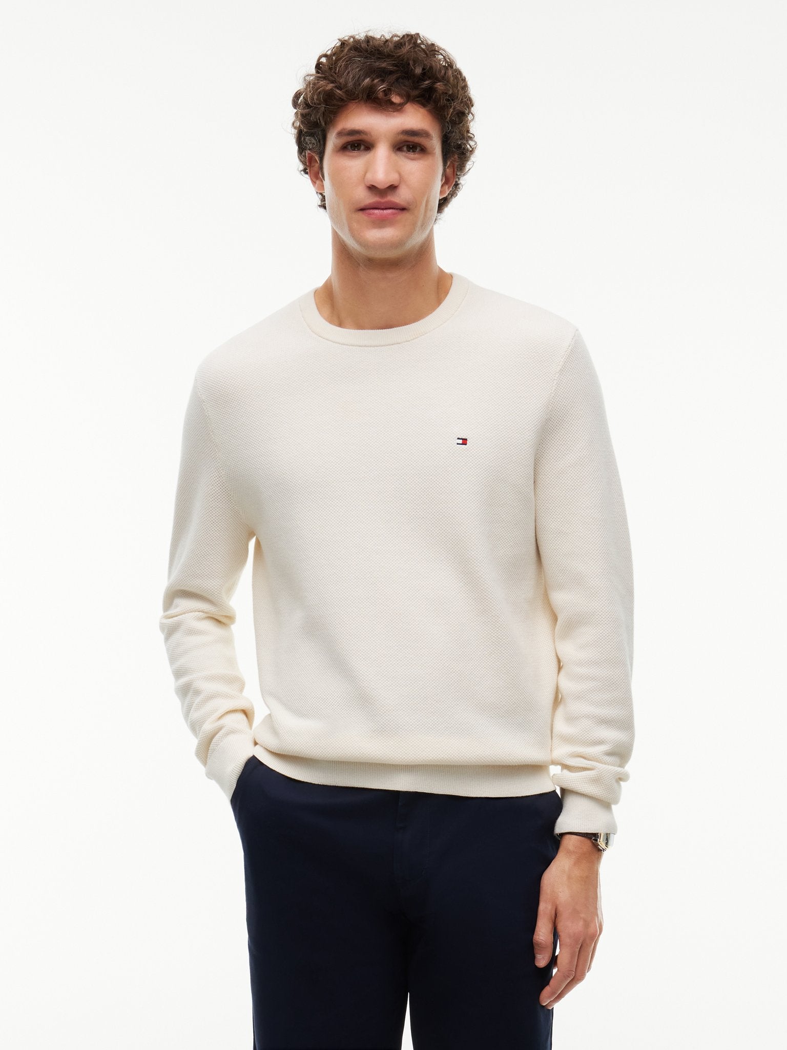 Tommy Hilfiger Herren Sweatshirts Z Yellow
