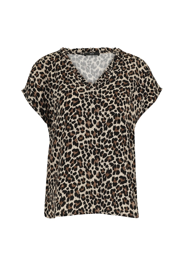 Zero Damen Blusen Natureblack