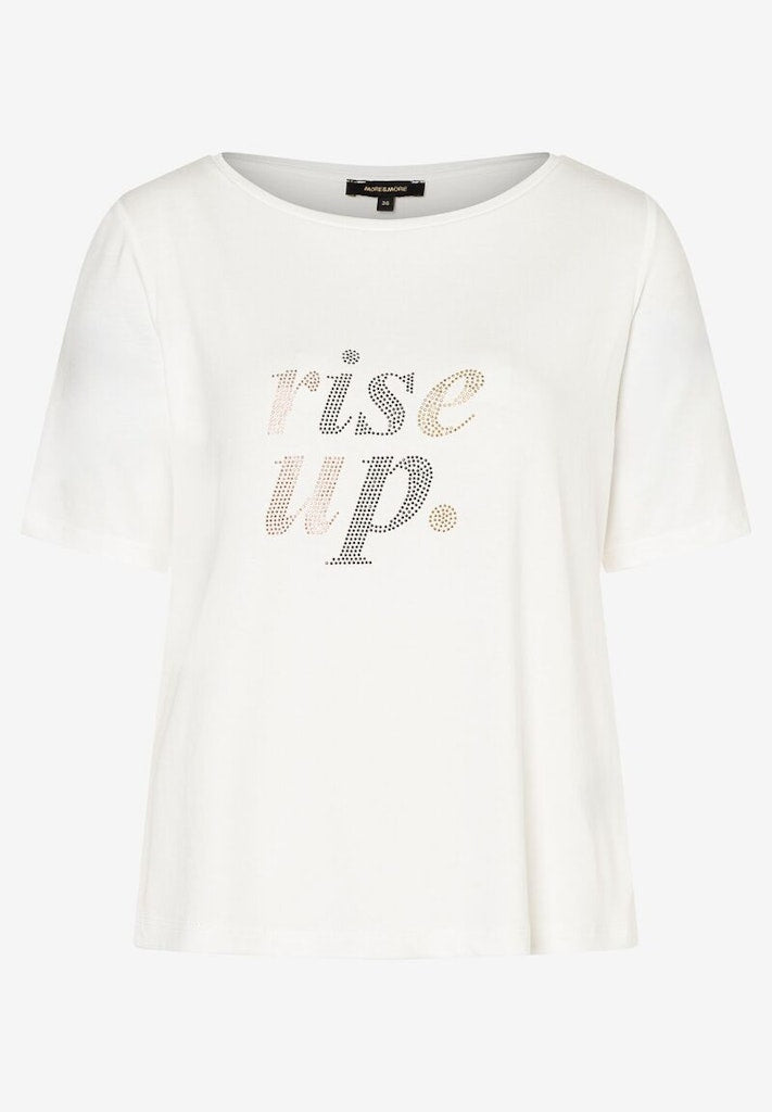 More & More Damen T-Shirts  Off White