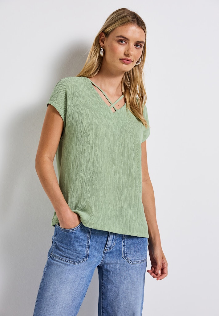 Street One Damen T-Shirts  Soft Jade
