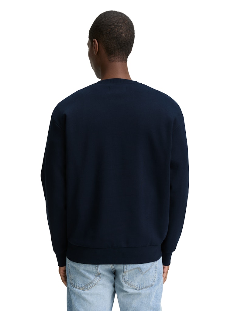 Tom Tailor denim Herren Sweatshirts Sky Captain Blu