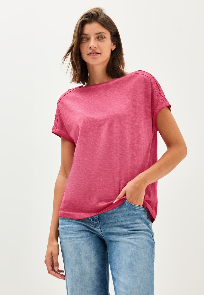 Cecil Damen T-Shirts  Glazed Ap