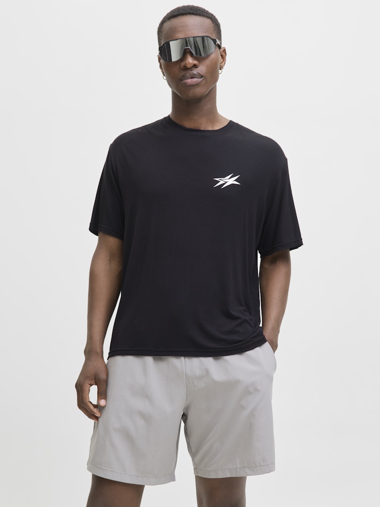 Jack & Jones Herren T-Shirts kurz Black