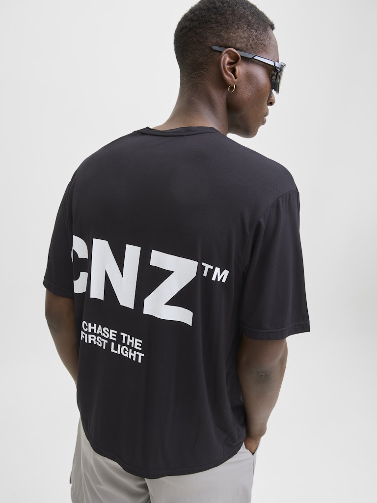 Jack & Jones Herren T-Shirts kurz Black