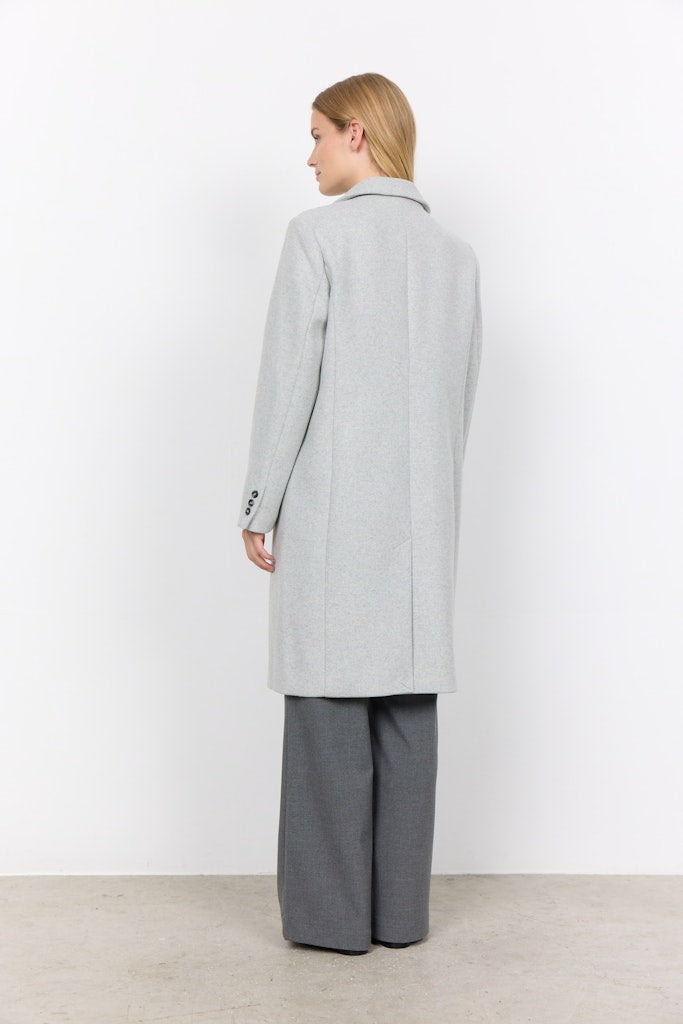 Soya Concept Damen Jacken Lt Grey Melange