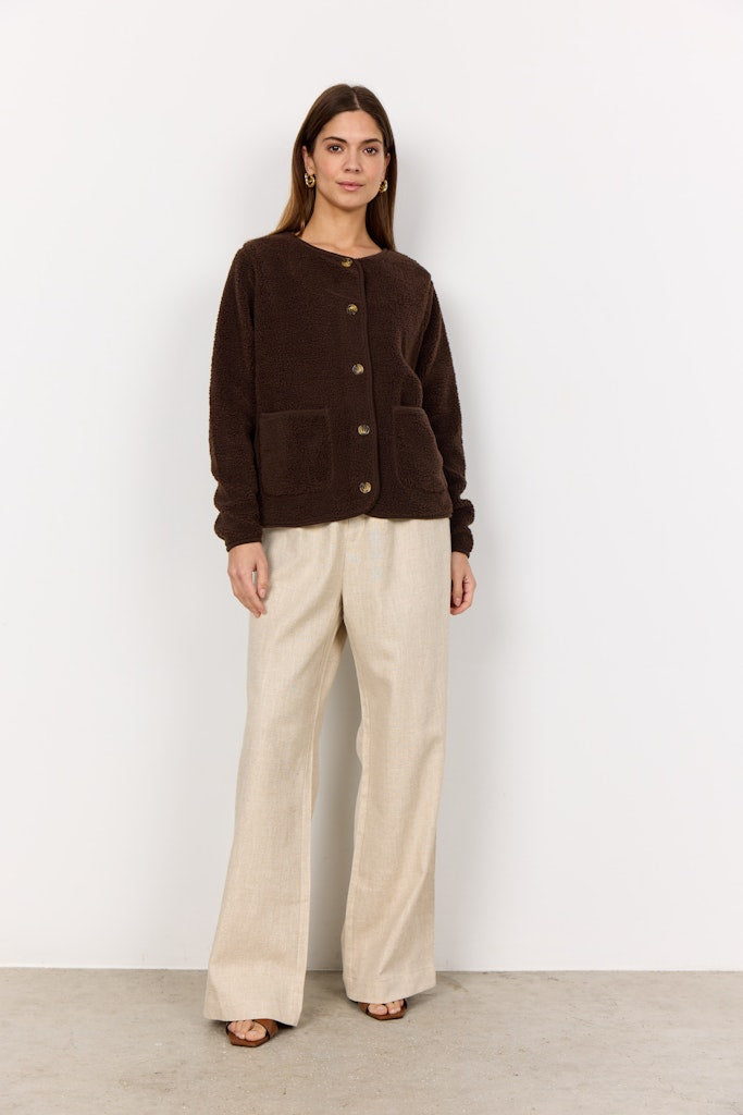 Soya Concept Damen Strickjacken Hot Fudge