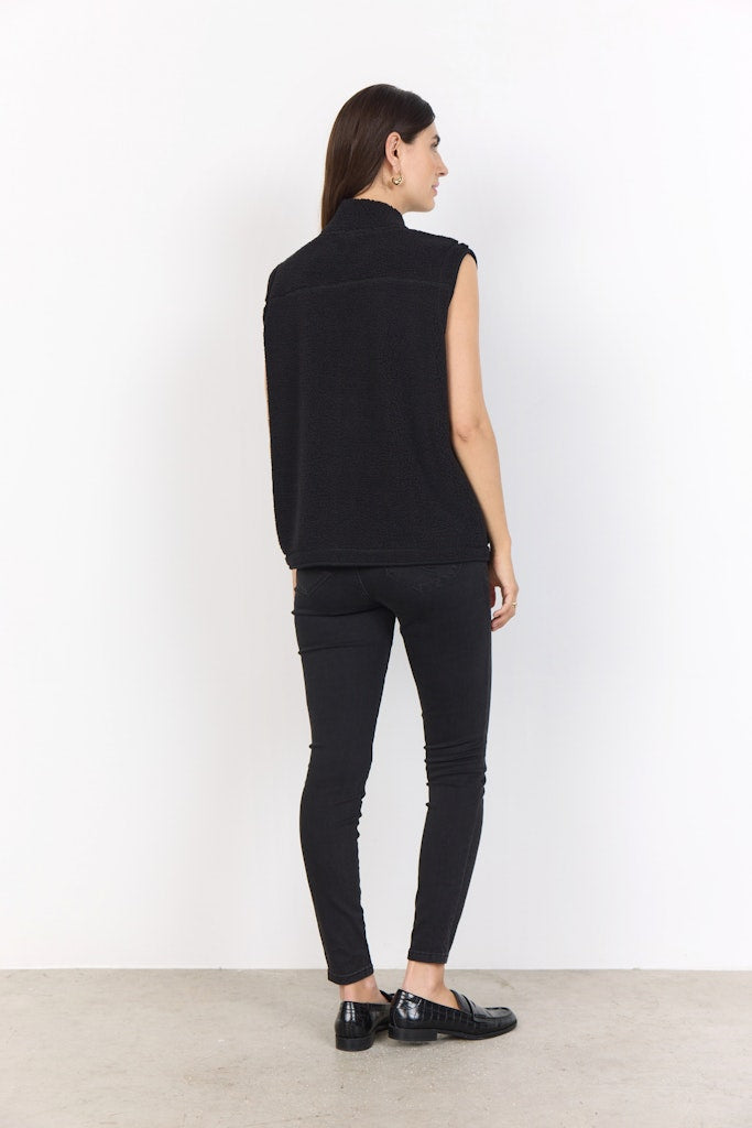 Soya Concept Damen Indoorwesten Black