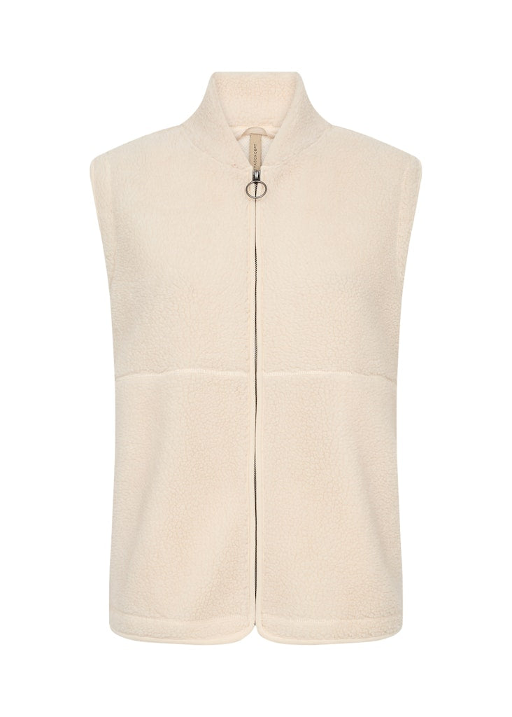 Soya Concept Damen Indoorwesten Cream