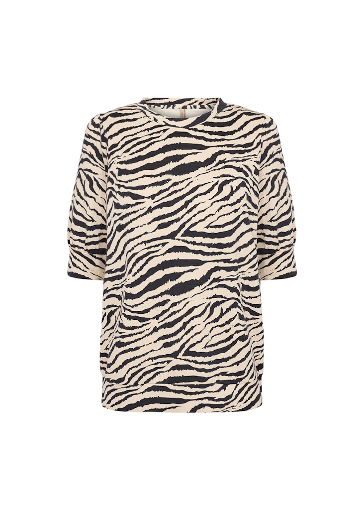 Soya Concept Damen Blusen Black Combi