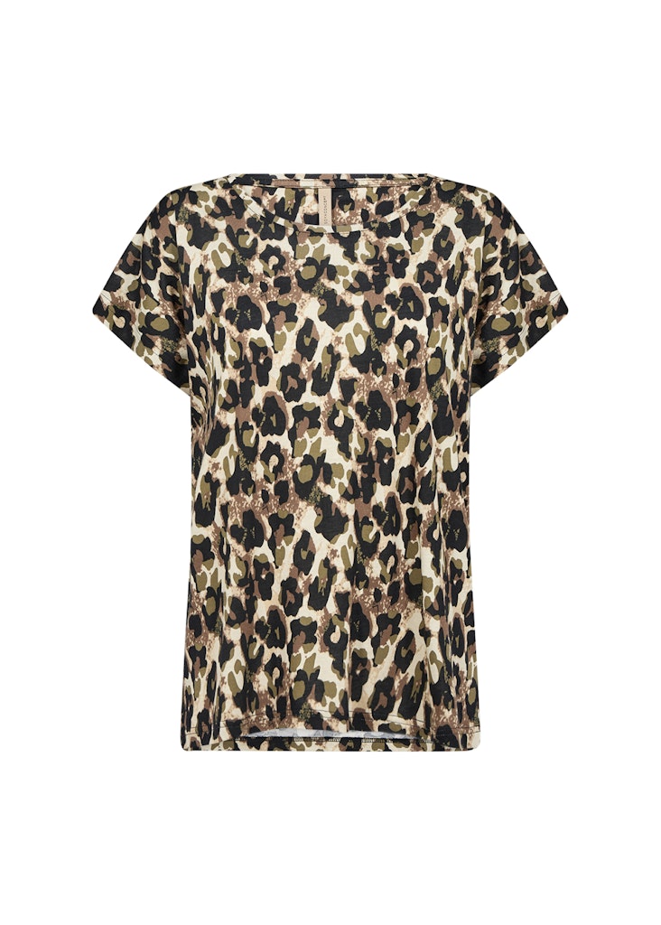 Soya Concept Damen T-Shirts Misty Olive Com