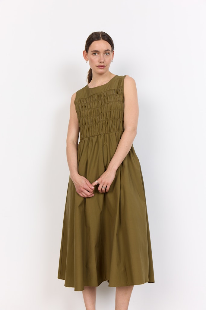 Soya Concept Damen Kleider Misty Olive