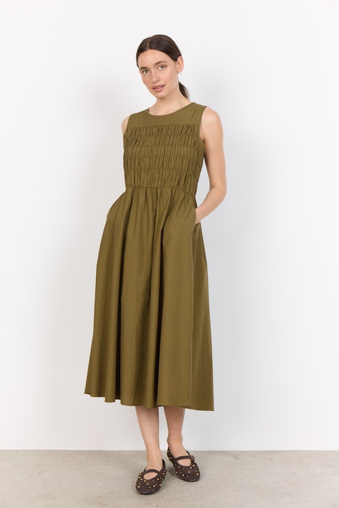Soya Concept Damen Kleider Misty Olive