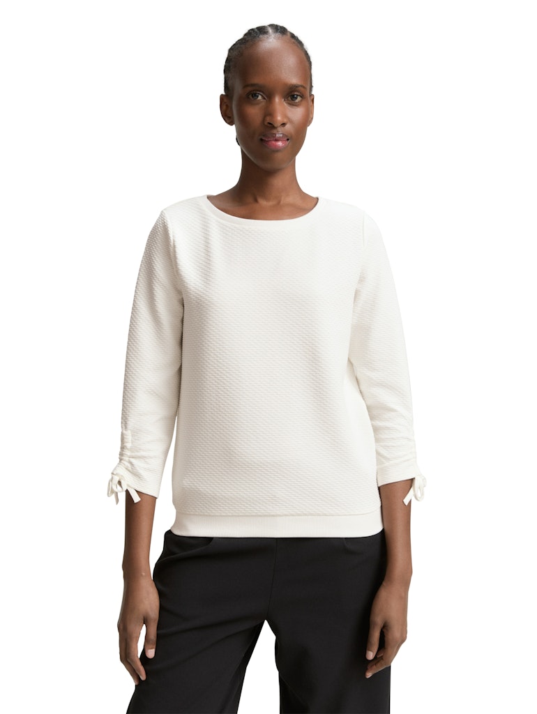 Tom Tailor denim Damen Sweatshirts Off White