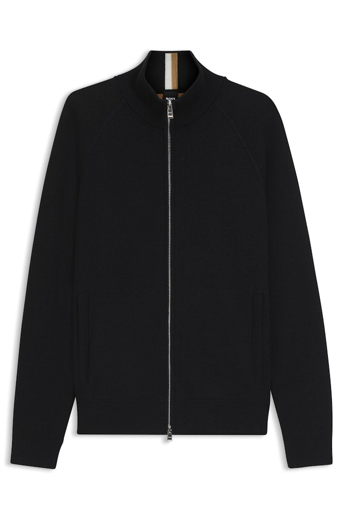 Boss Herren Strickjacken  Black