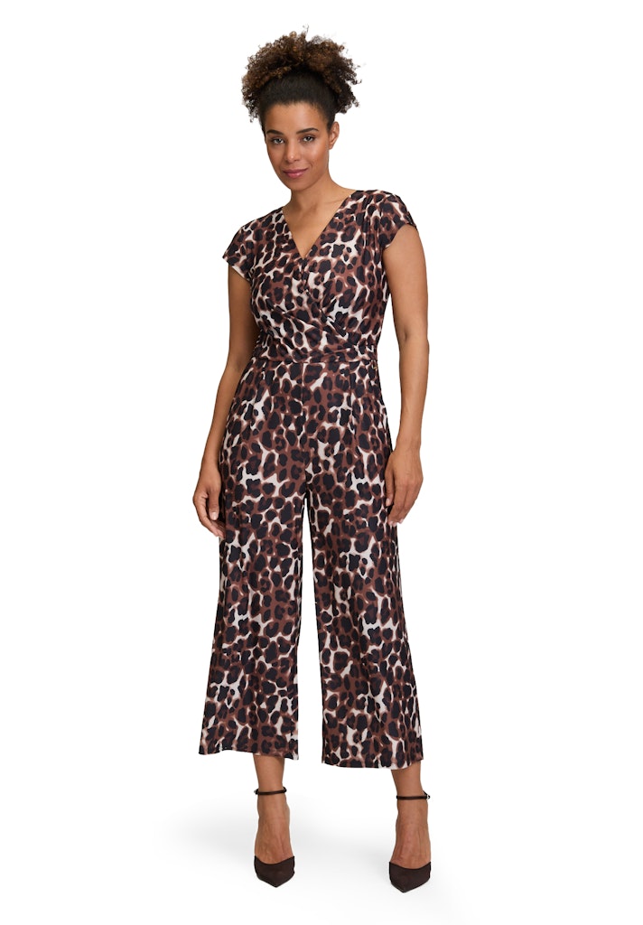 Betty & Co Damen Jumpsuits Brown/Nature