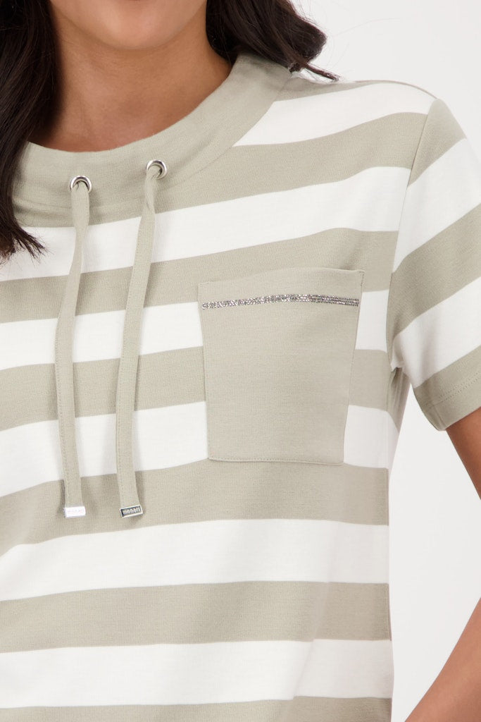 Monari Damen T-Shirts  Bamboo Ring