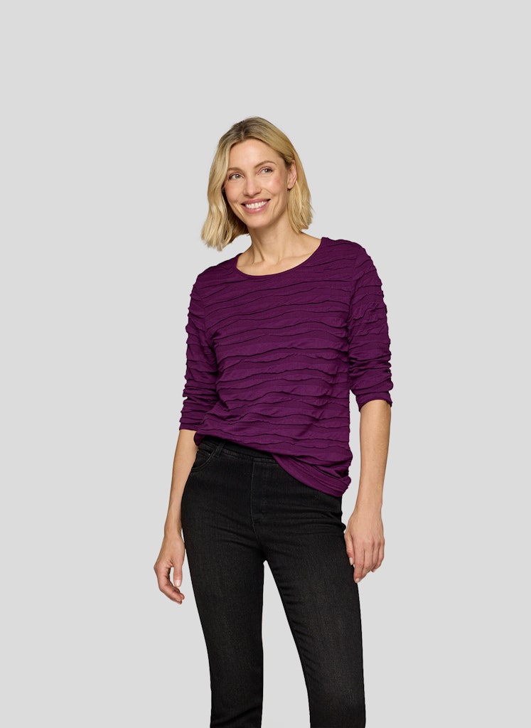 Rabe Damen T-Shirts Pflaume