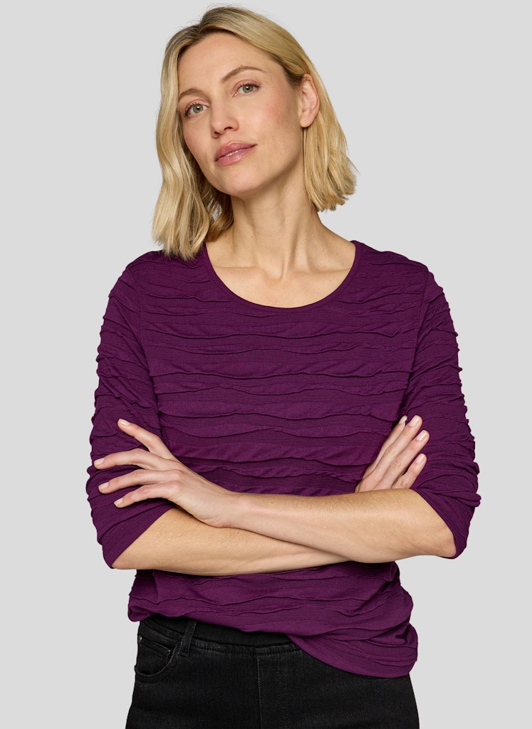 Rabe Damen T-Shirts Pflaume