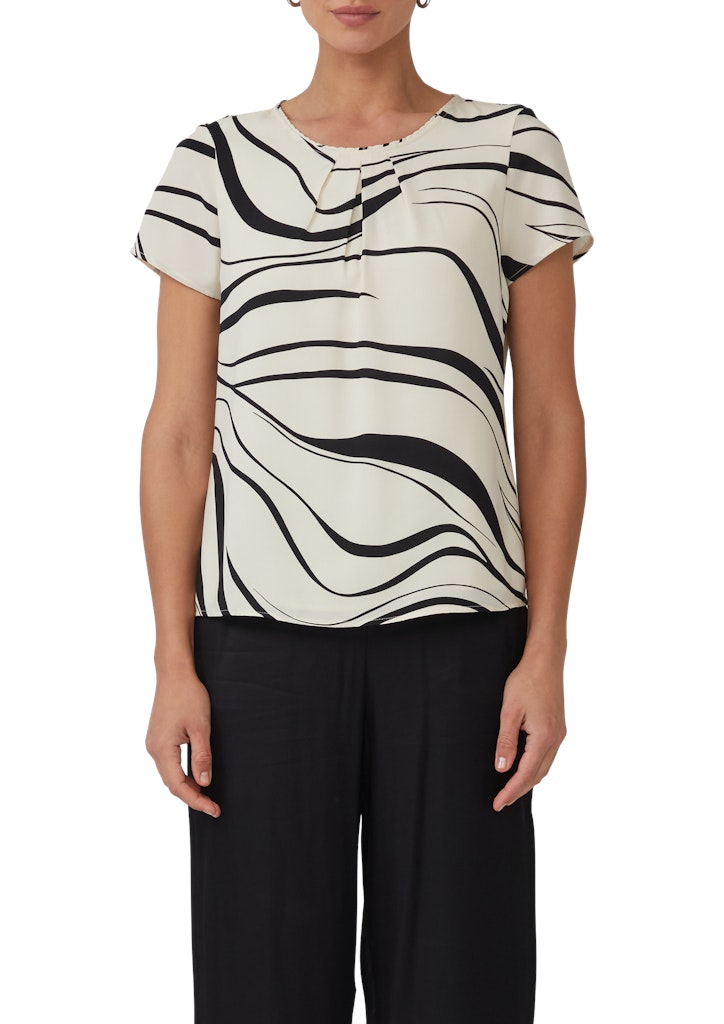 S. Oliver black Damen Blusen Brown