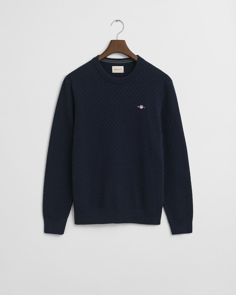 Gant Herren Pullover  Evening Blu