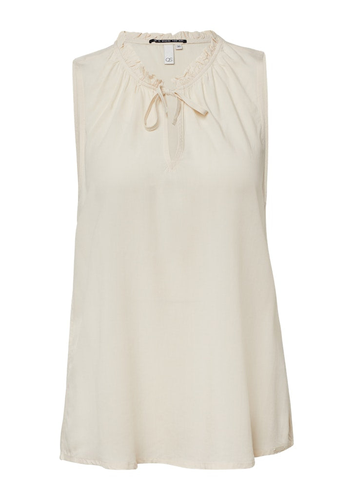QS by S.Oliver Damen Tops White