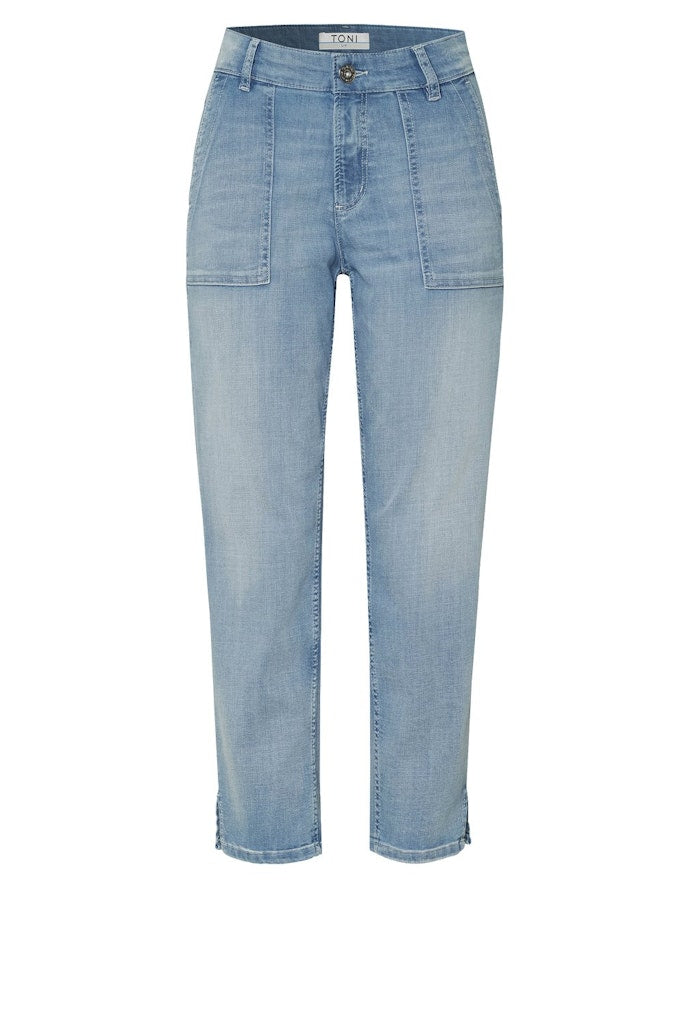 Toni Dress Damen Jeans Summer Blue Ble