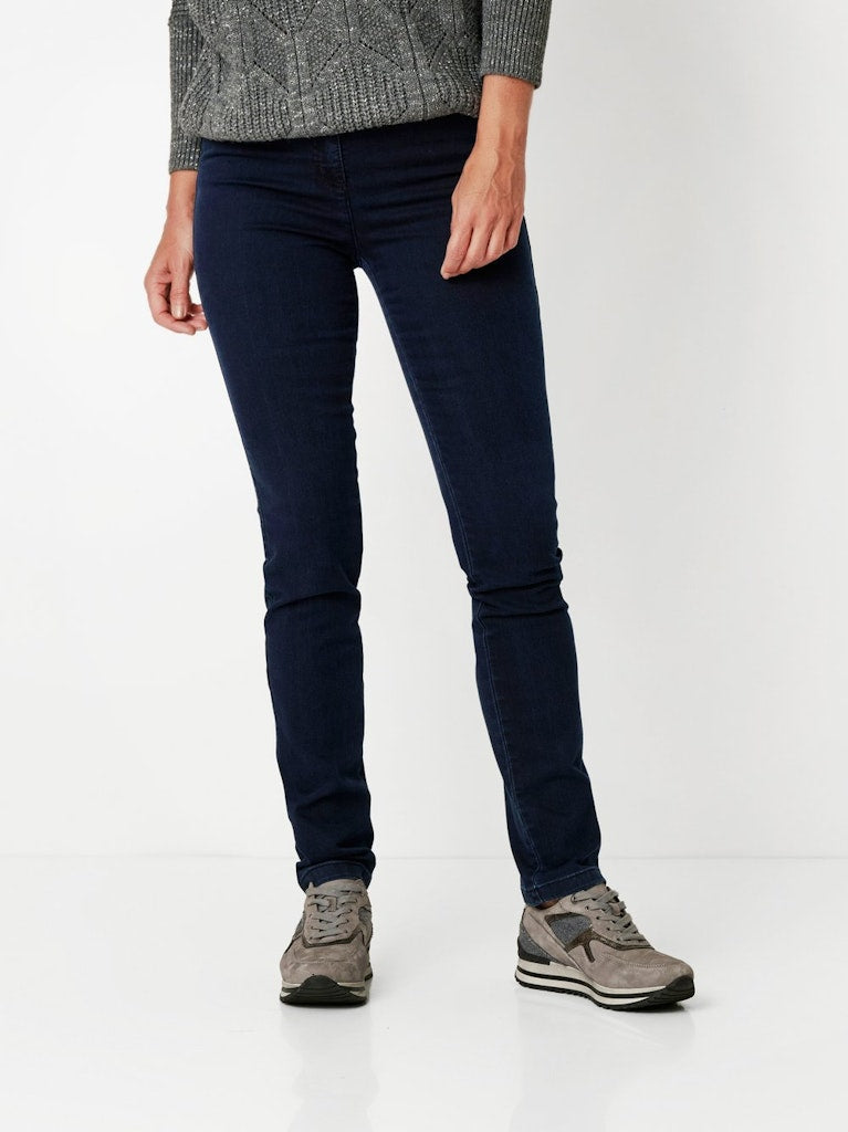 Toni Dress Damen Hosen Dark Blue