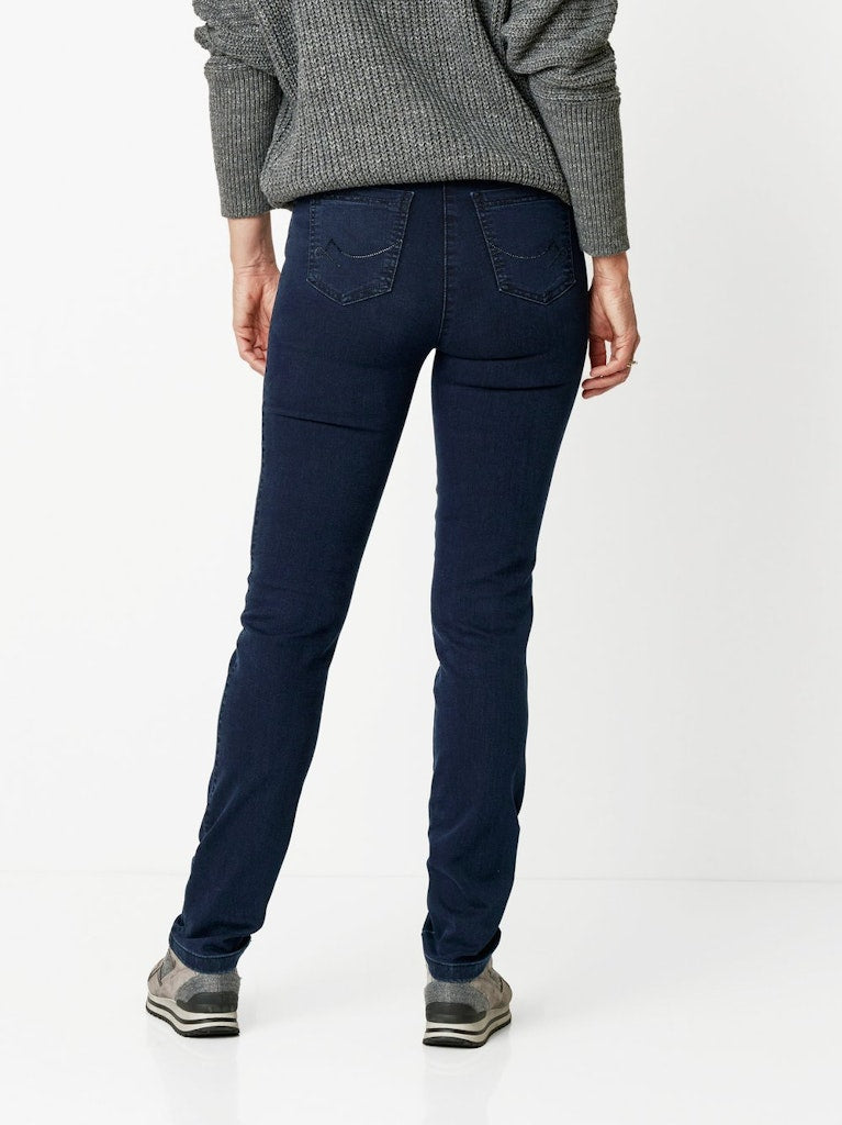 Toni Dress Damen Hosen Dark Blue