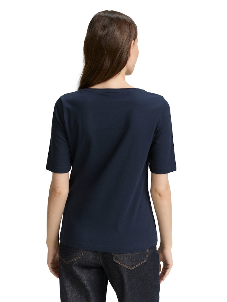 Tom Tailor Damen T-Shirts Lunar Eclipse