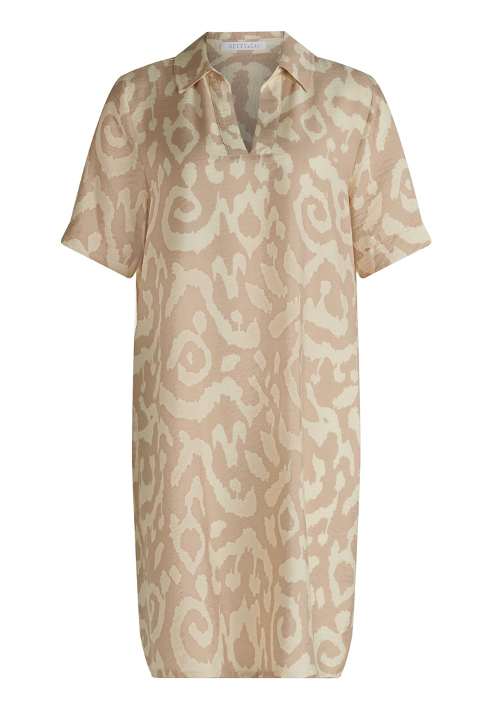 Betty & Co Damen Kleider Nature/Cream