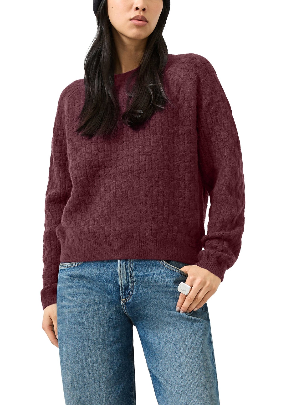 QS by S.Oliver Damen Pullover W Red