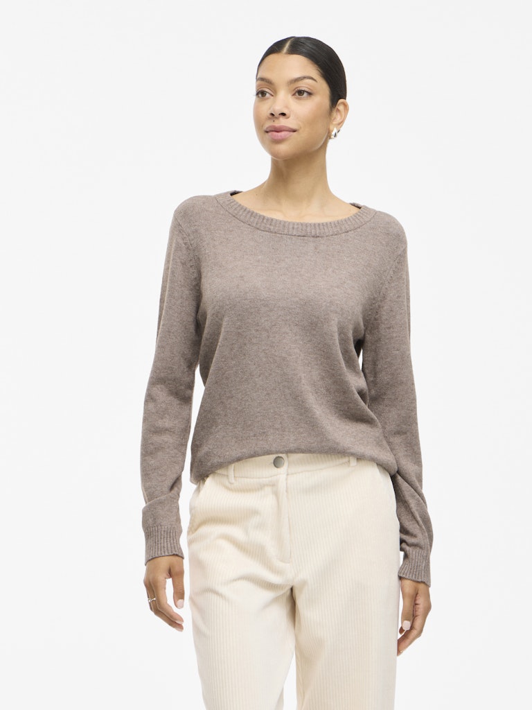 Vila Damen Pullover Falcon/Melange
