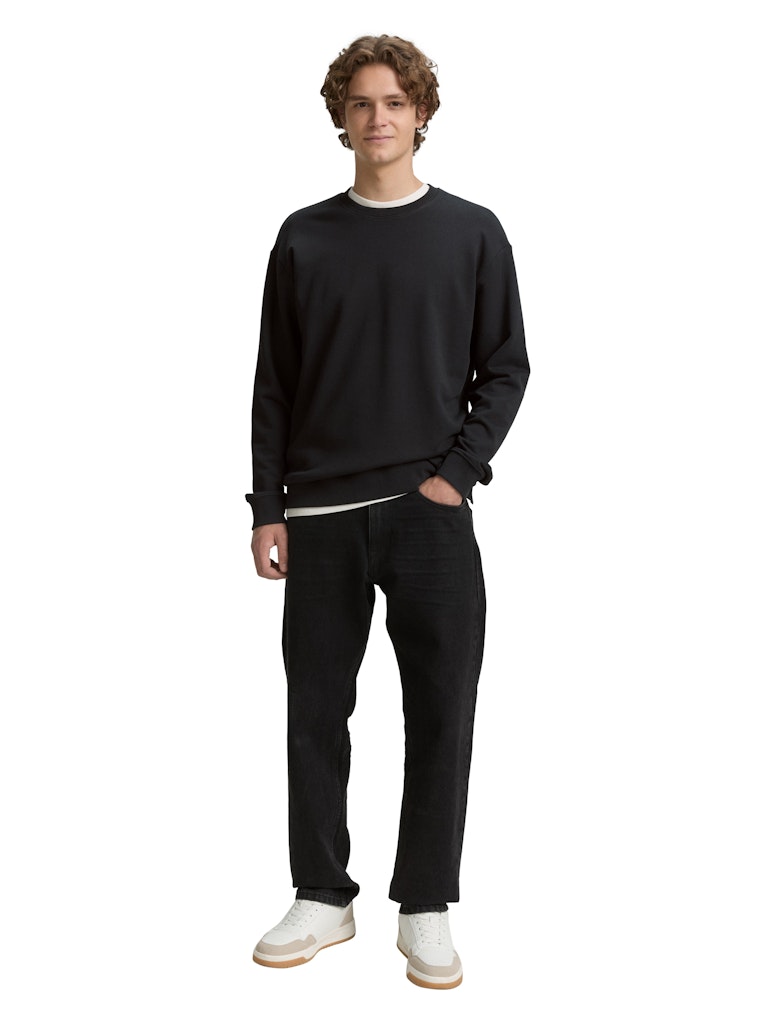 Tom Tailor denim Herren Sweatshirts Night Watch Bla