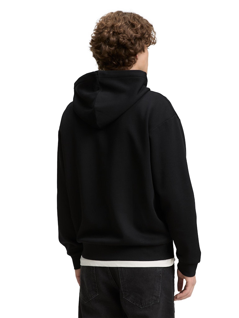 Tom Tailor denim Herren Sweatjacken Black