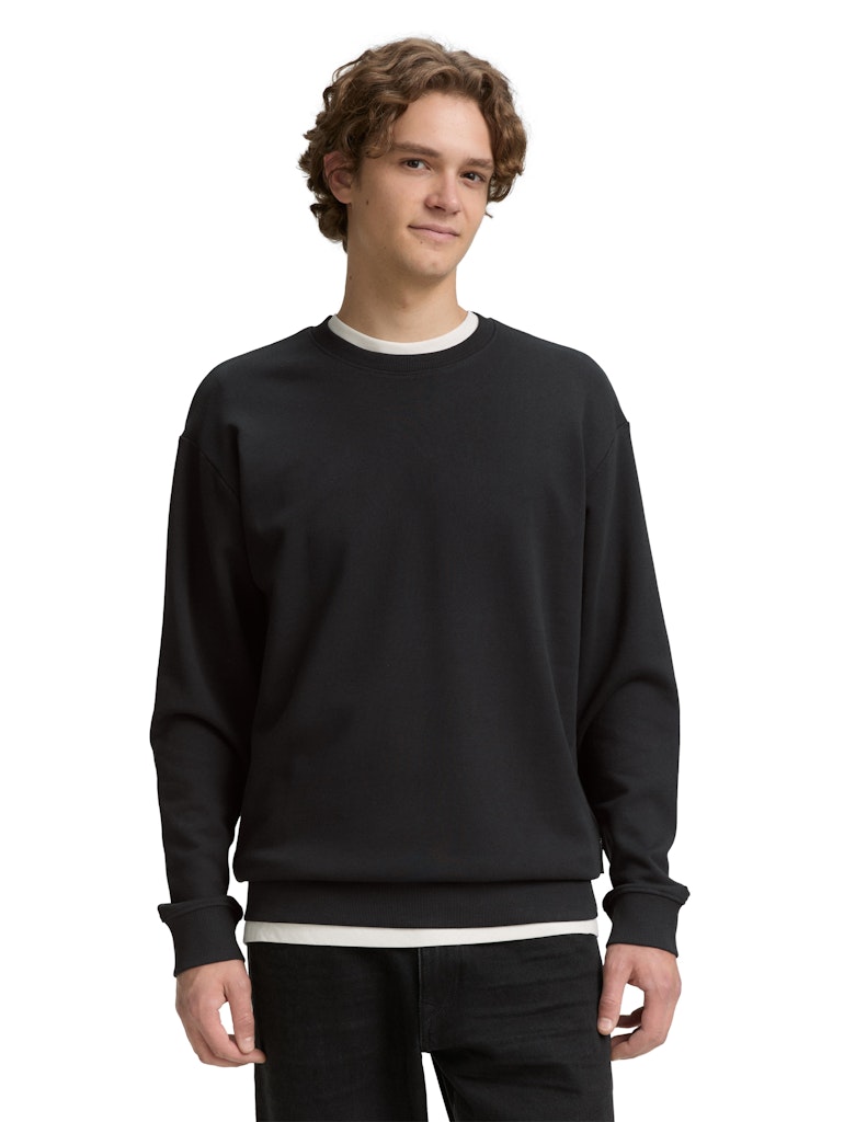Tom Tailor denim Herren Sweatshirts Night Watch Bla