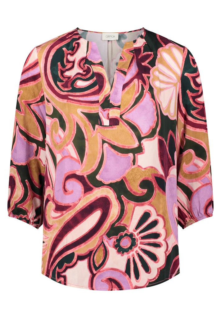 Cartoon Damen Blusen Purple/Rosé