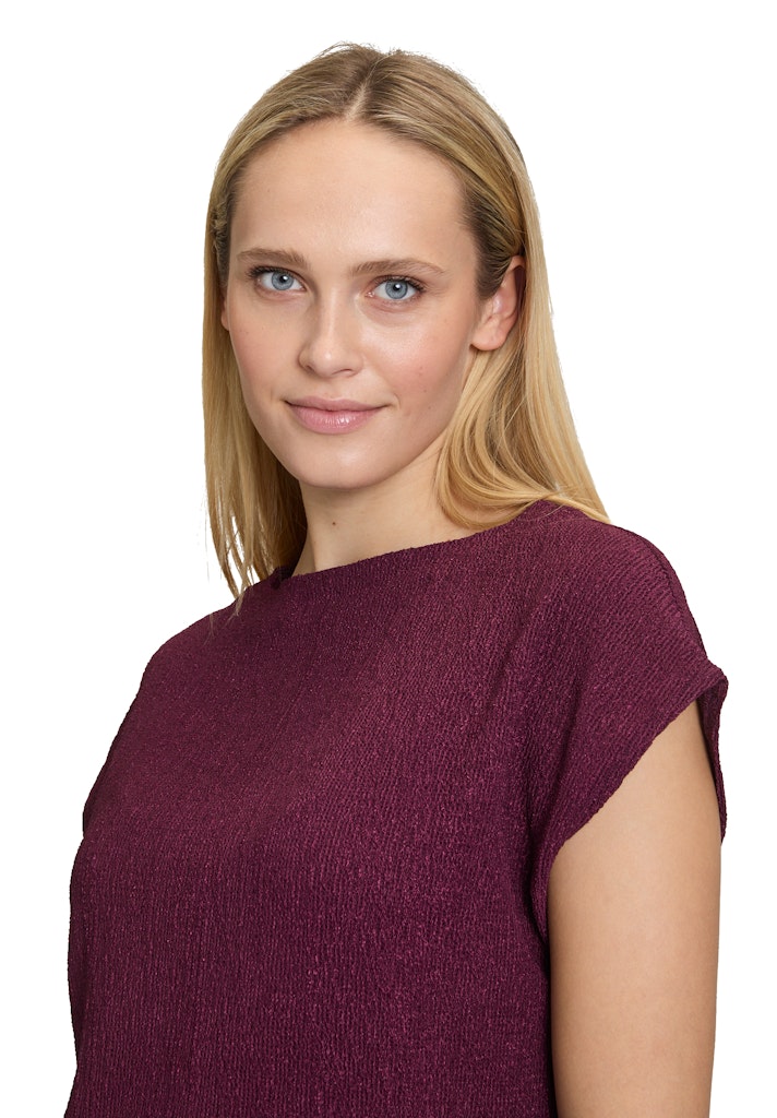 Cartoon Damen T-Shirts Dark Aubergine