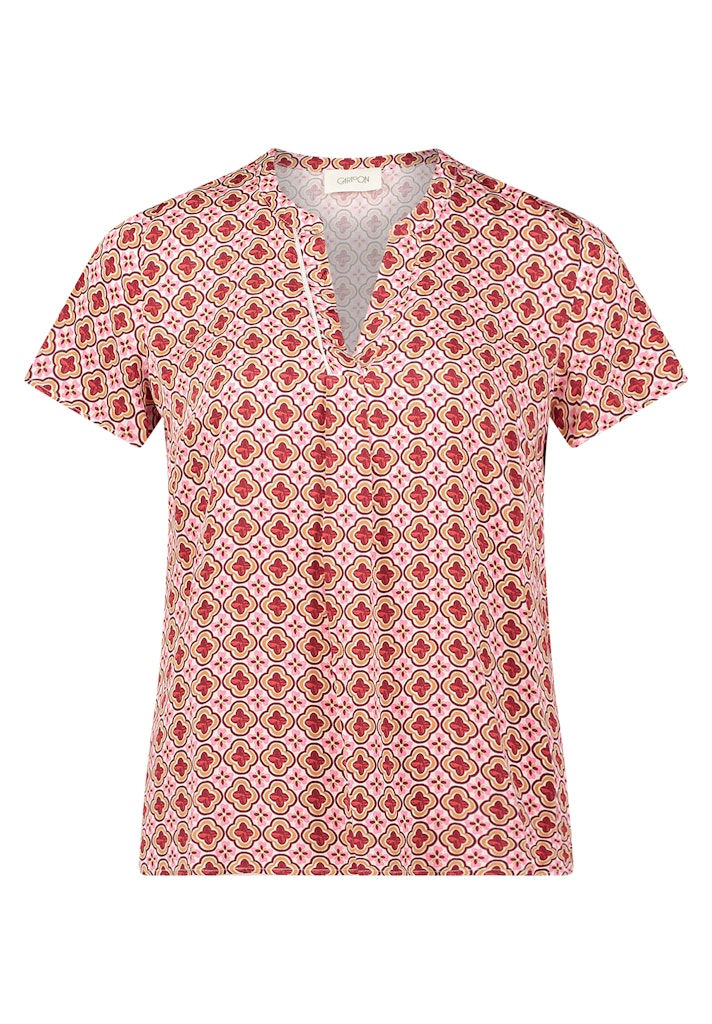 Cartoon Damen Blusen Cream/Rosé