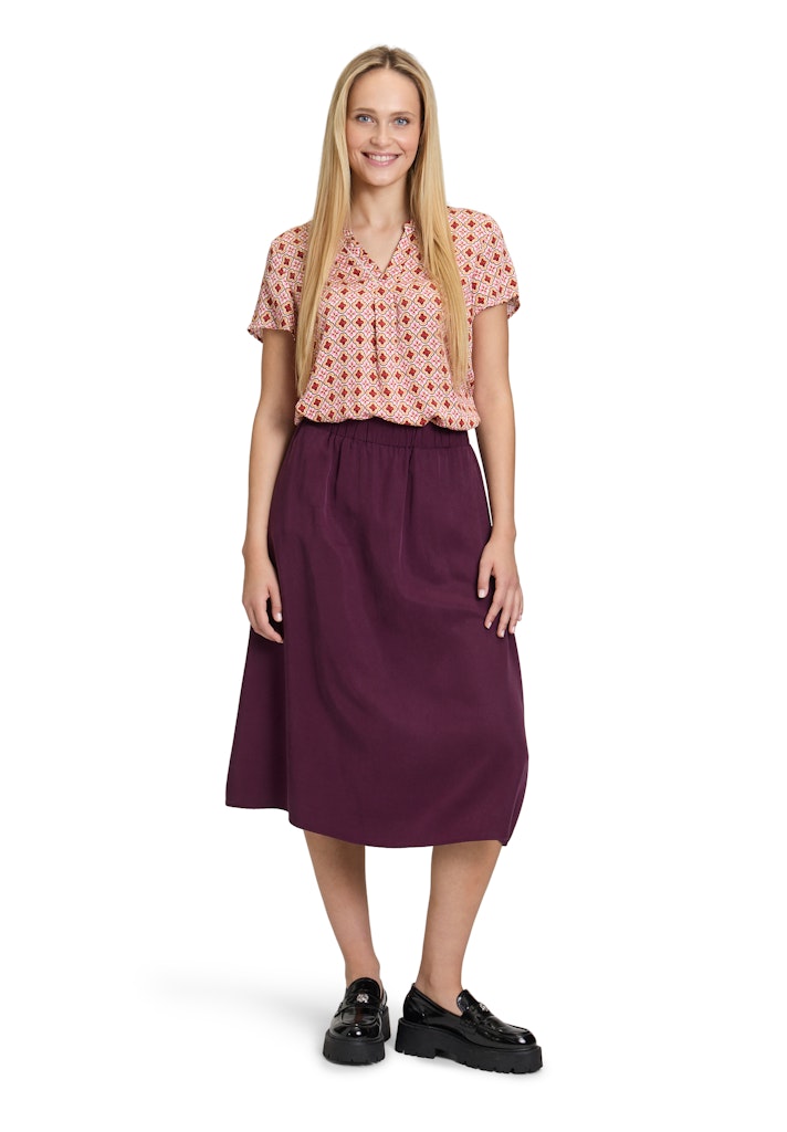 Cartoon Damen Blusen Cream/Rosé