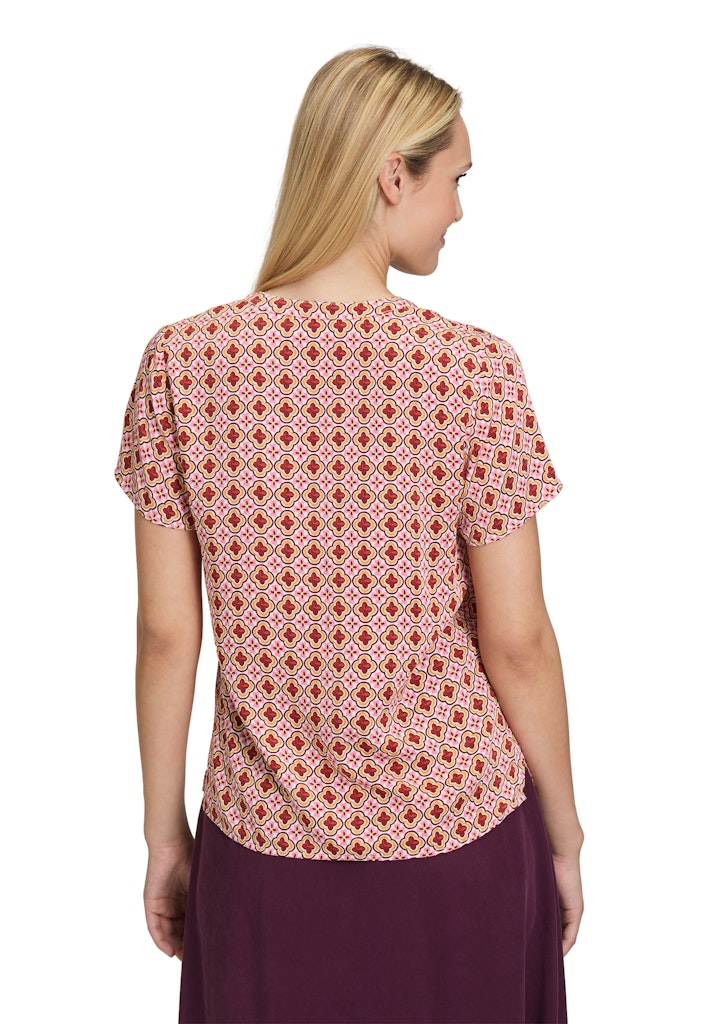 Cartoon Damen Blusen Cream/Rosé