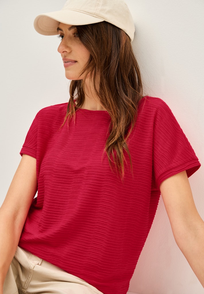 Cecil Damen T-Shirts  Glazed Ap
