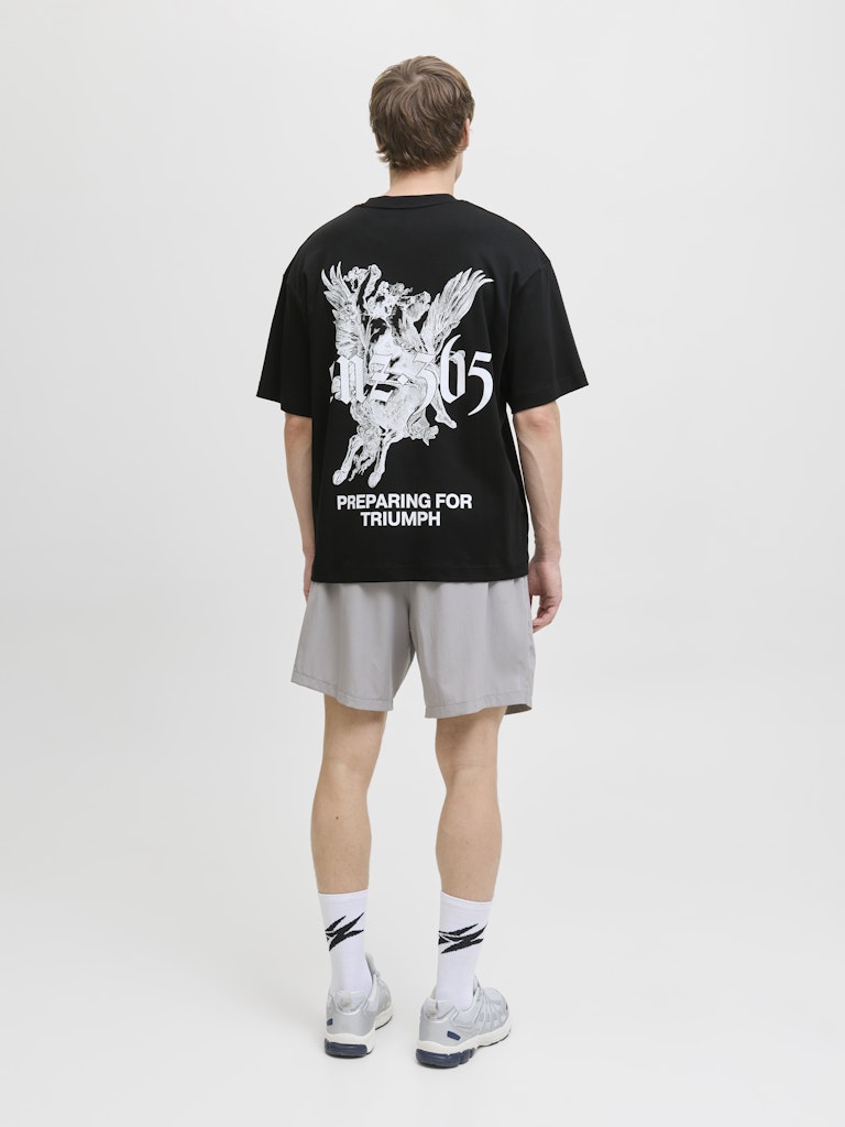 Jack & Jones Herren T-Shirts kurz Black/Main