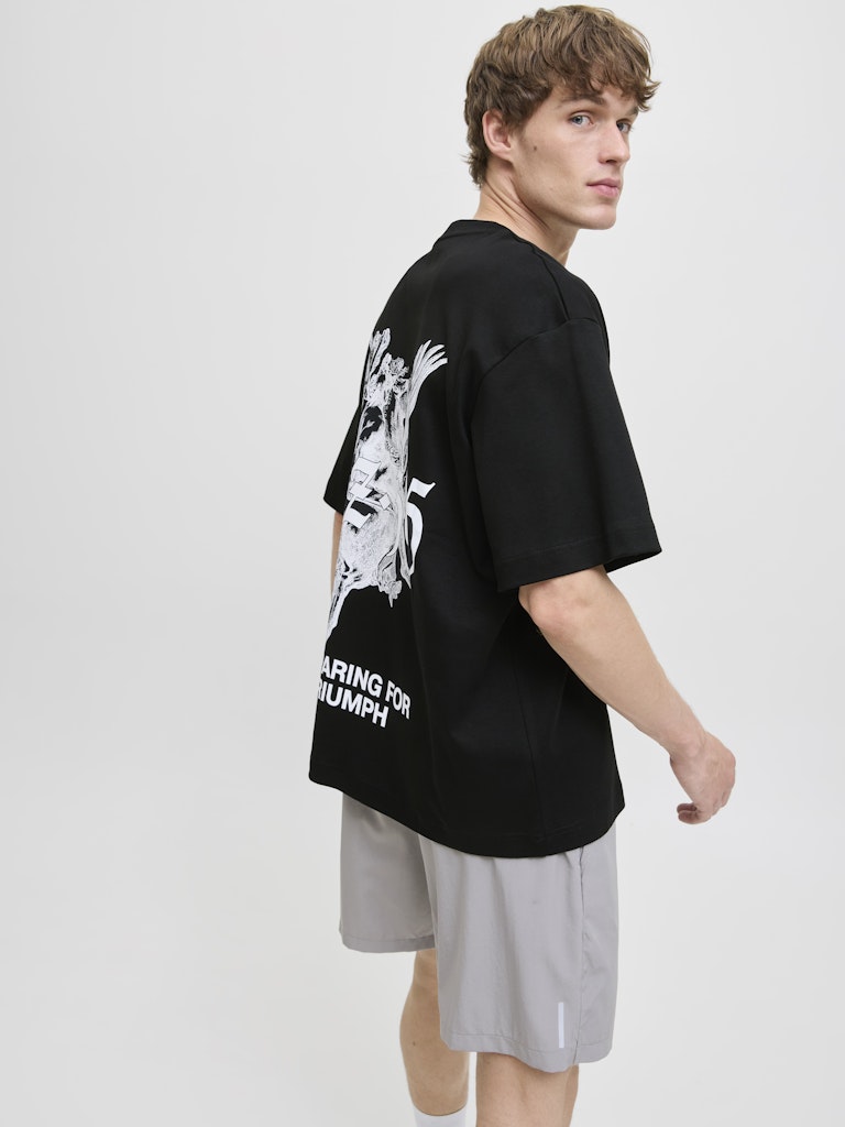 Jack & Jones Herren T-Shirts kurz Black/Main