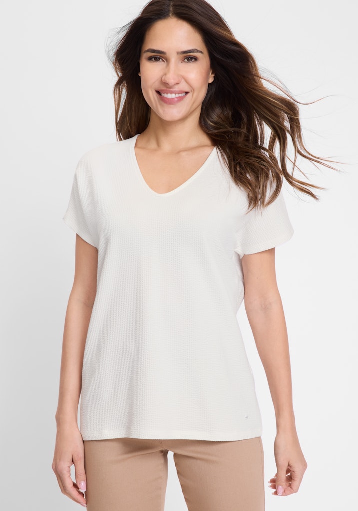 Olsen Damen T-Shirts  Off White